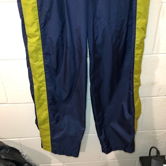 Nike Green & Blue Tear Away Track Pants Size Large - Picture 3 of 8